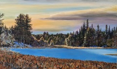 8-Sunrise-Over-Frozen-Lake-18x30-Jan-21-2024